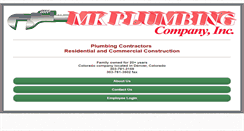 Desktop Screenshot of mkplumbing.com